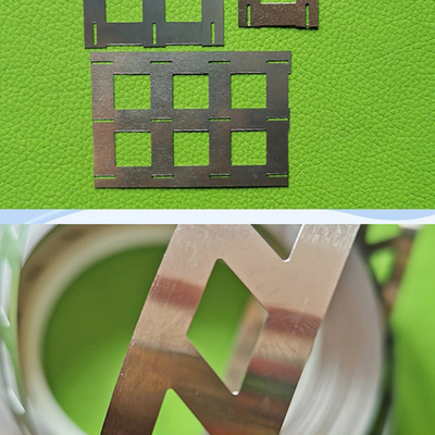 Conductive Pure Nickel Strip For Battery Connection 19.5 Hole Spacing